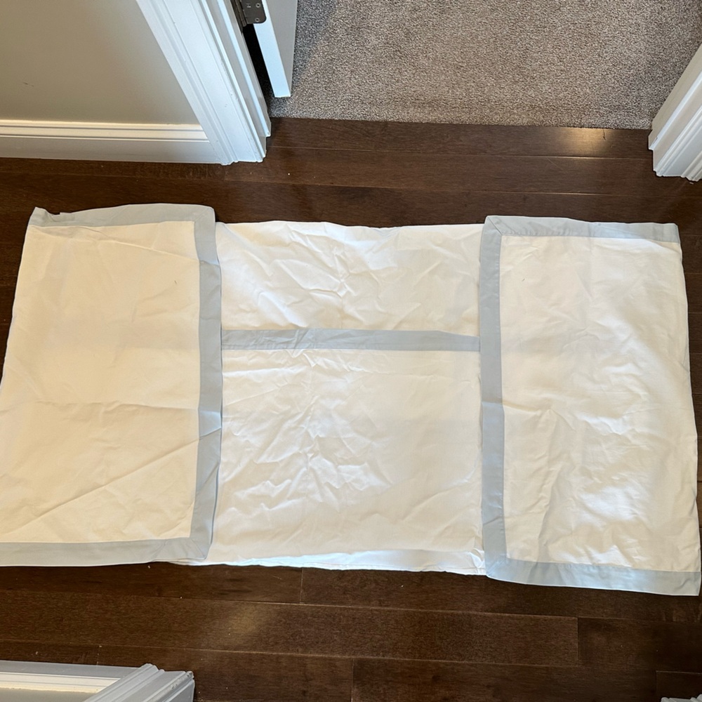 Serena and Lily crib skirt